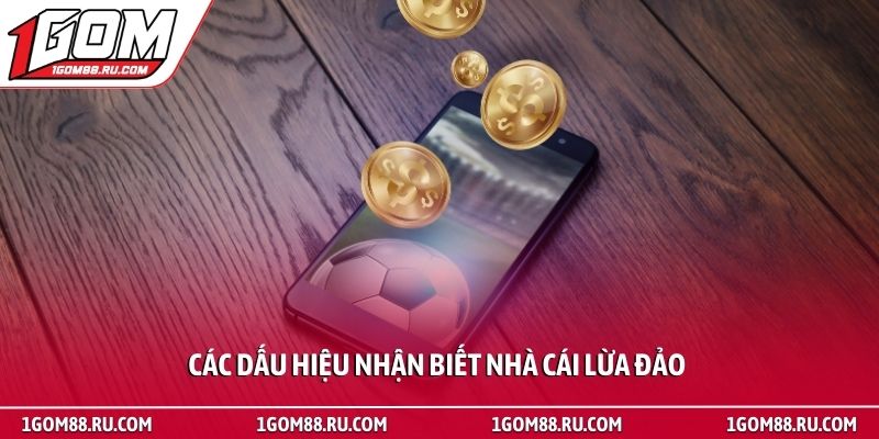 Dấu hiệu nhận biết nhà cái lừa đảo - Cẩm nang bảo mật ID 2 Các dấu hiệu nhận biết nhà cái lừa đảo